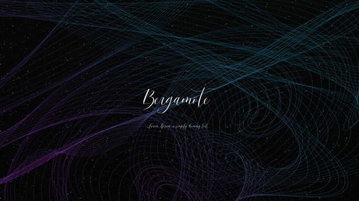Bergamote Font