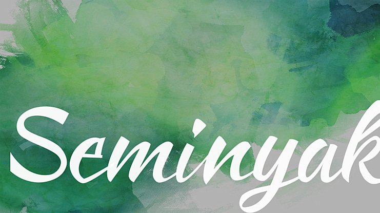 Seminyak Font