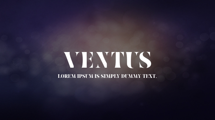 Ventus Font Family