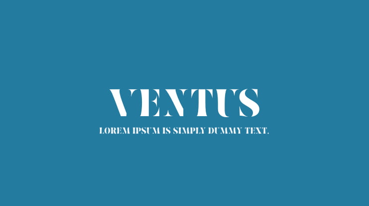 Ventus Font Family