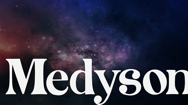 Medyson Font