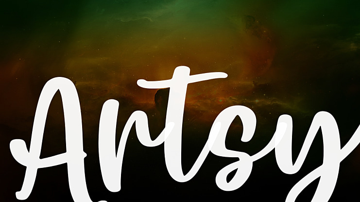Artsy Font