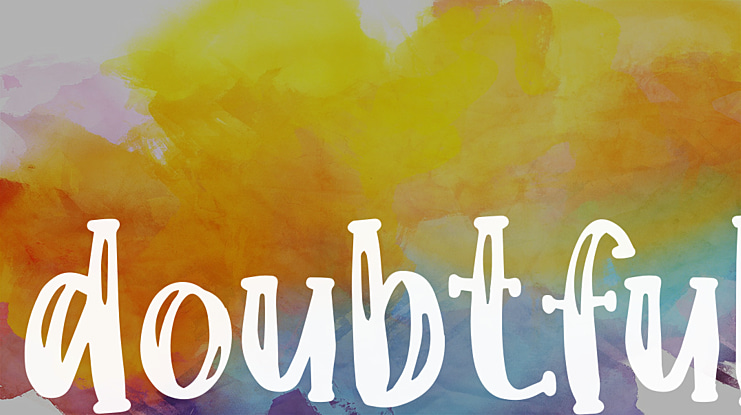 doubtful Font