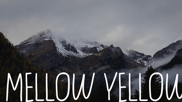 Mellow Yellow Font