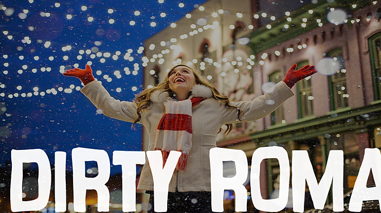 Dirty Roma Font