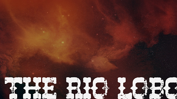 The Rio Lobo Font