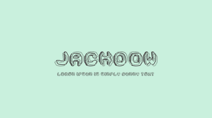 Jackdow Font