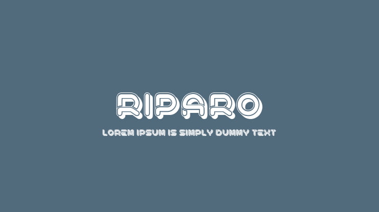 Riparo Font