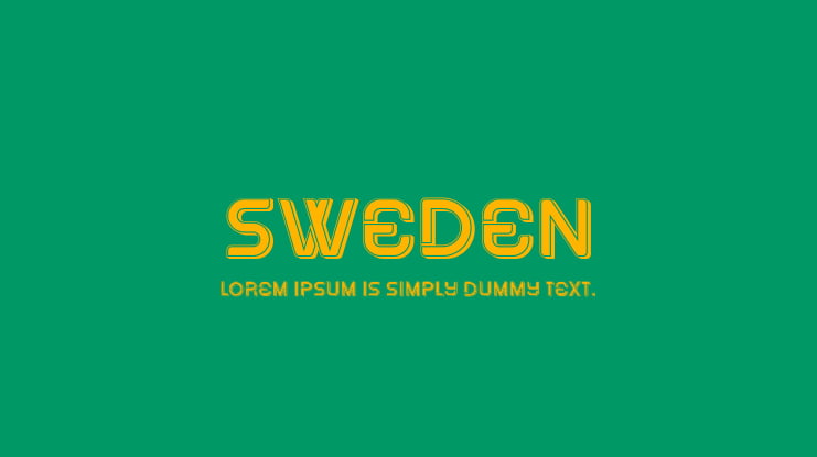 Sweden Font