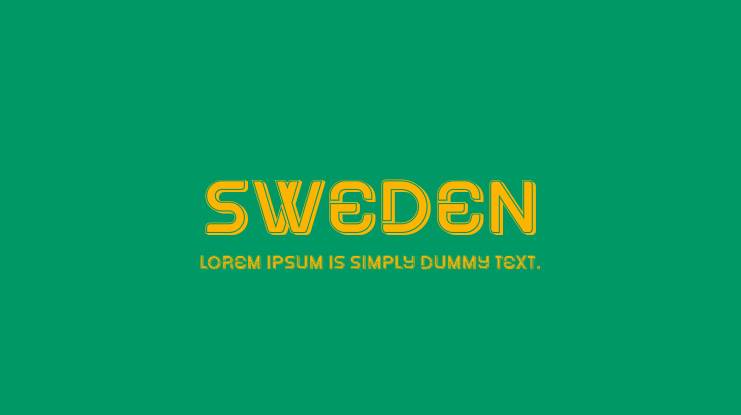 Sweden Font