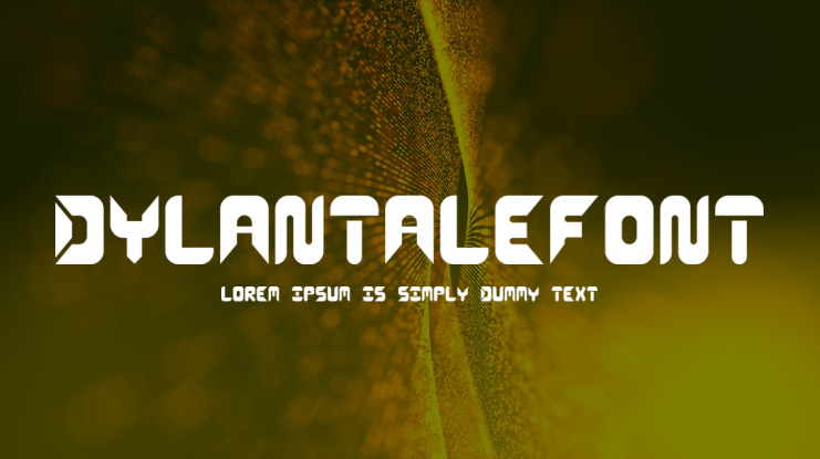DylanTaleFont Font
