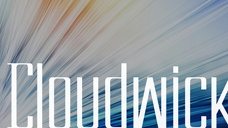 Cloudwick Font