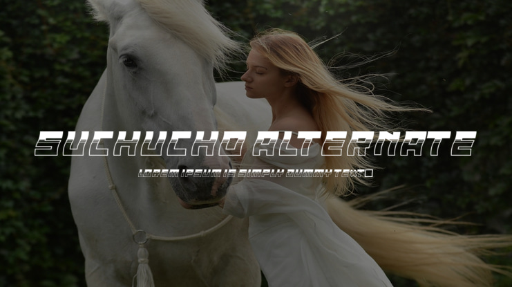 Suchucho Alternate Font Family