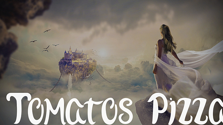 Tomatos Pizza Font