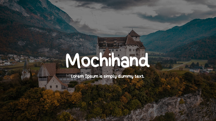 Mochihand Font