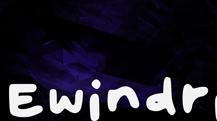 Ewindri Font