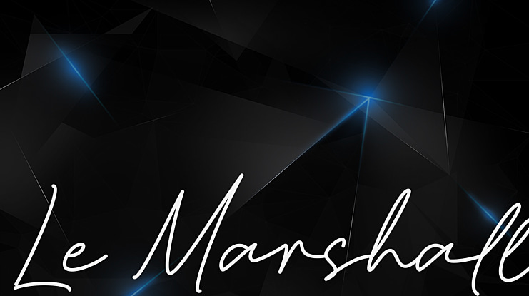Le Marshall Font