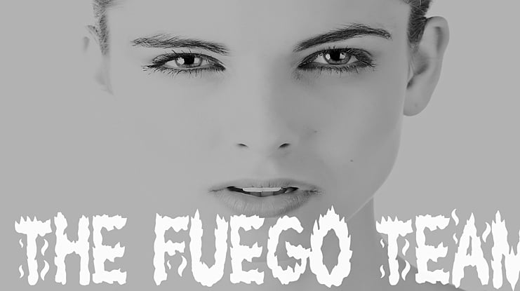 The Fuego Team Font
