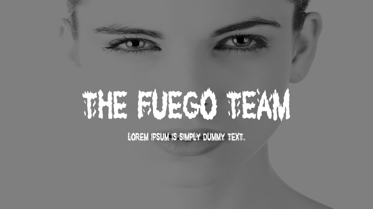 The Fuego Team Font
