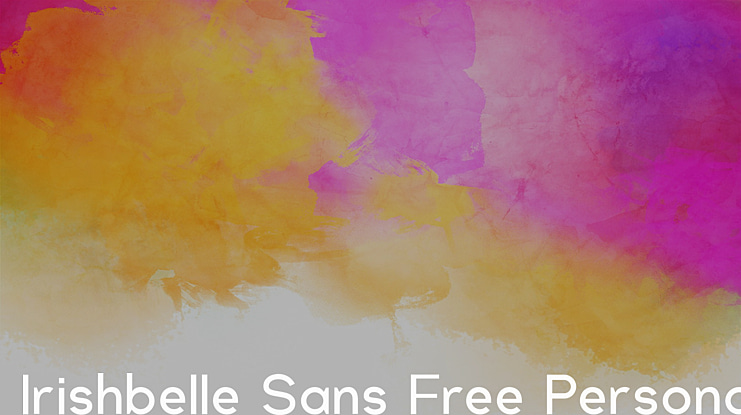 Irishbelle Sans Free Personal Font Family