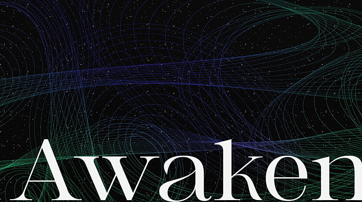 Awaken Font