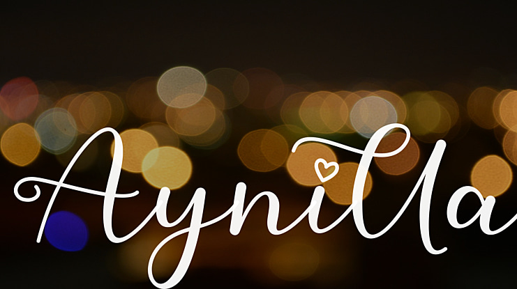 Aynilla Font