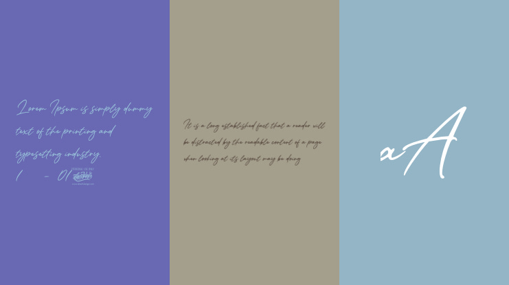 Wonderful Sunset Font