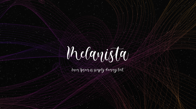 Melanista Font