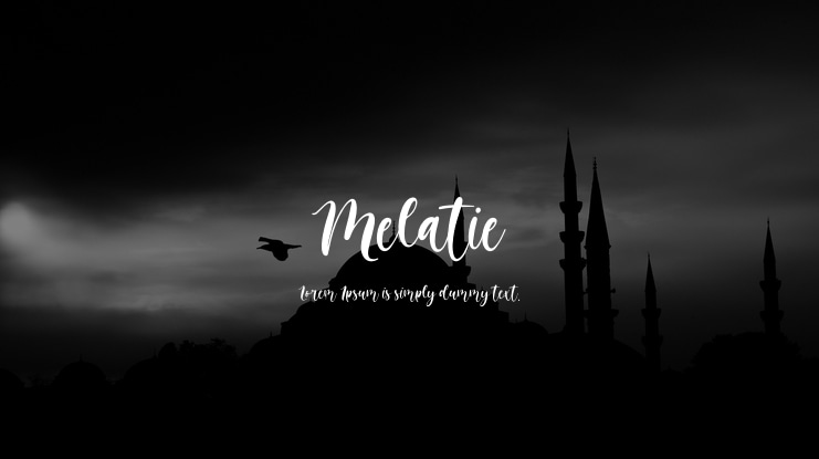 Melatie Font