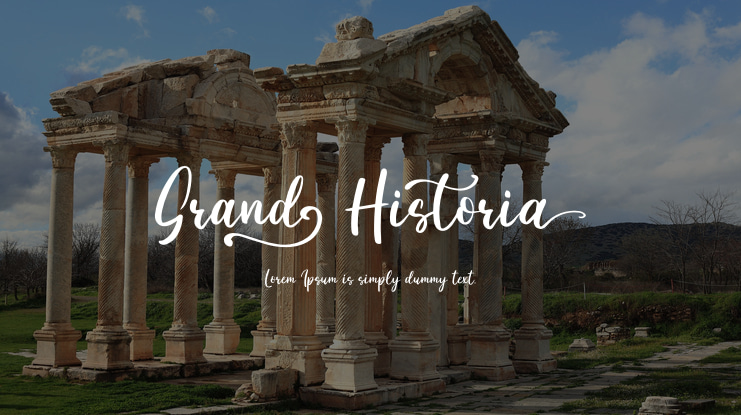 Grand Historia Font