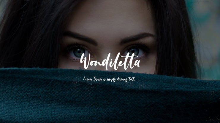 Wondiletta Font