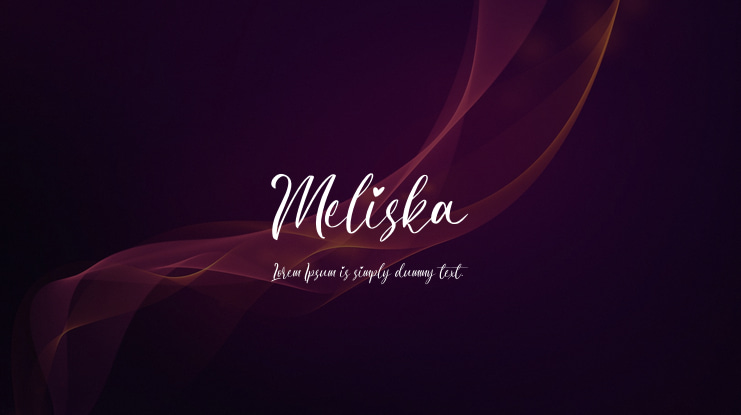 Meliska Font