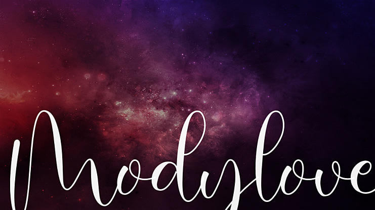 Modylove Font