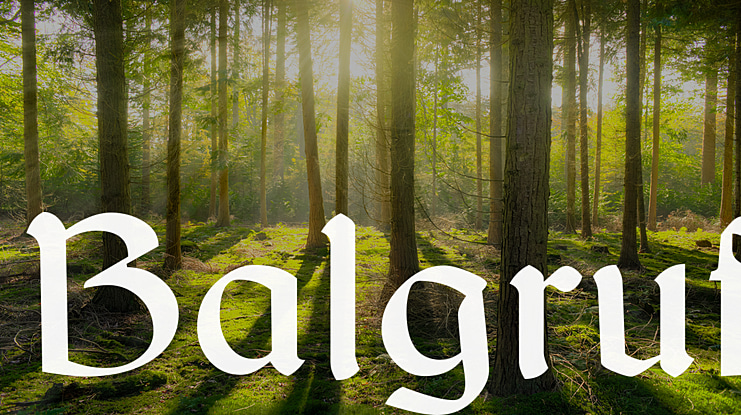 Balgruf Font Family