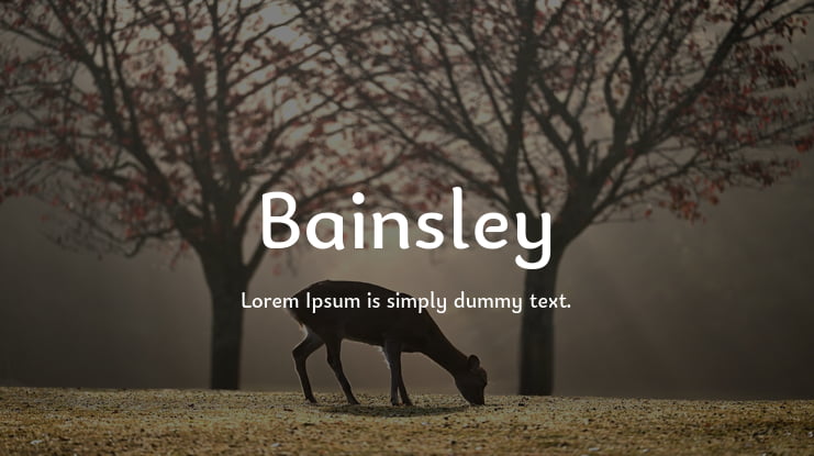 Bainsley Font Family