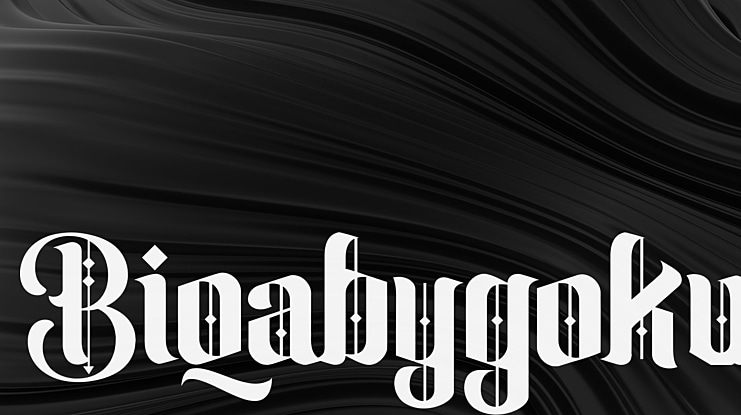 Biqabygoku Font