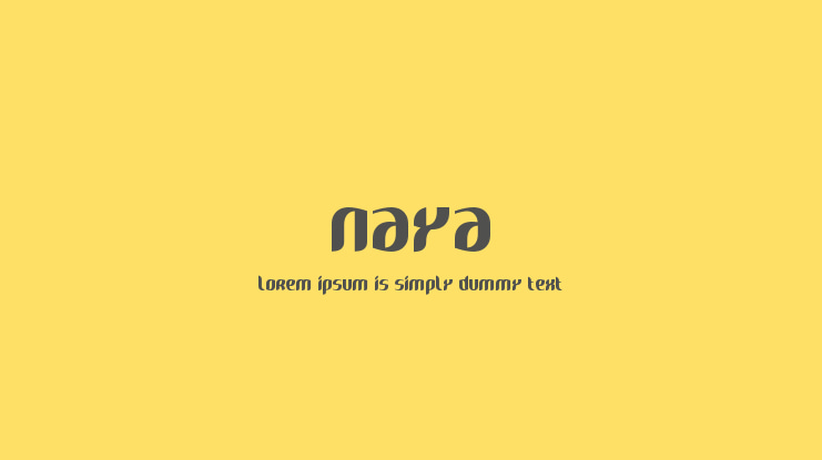 Naya Font