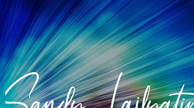 Sandy Lailyatir Font