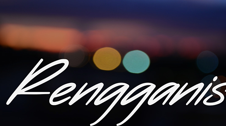 Rengganis Font