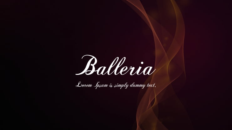 Balleria Font