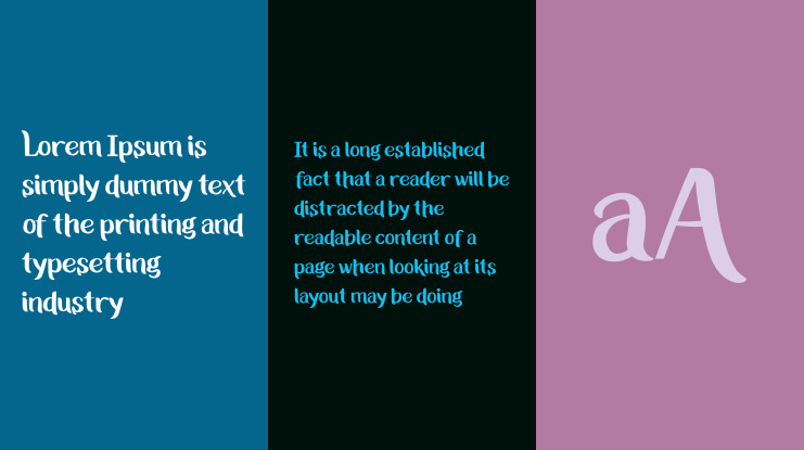 Bregedelpersonaluse Font