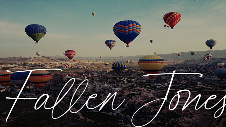 FallenJones Font