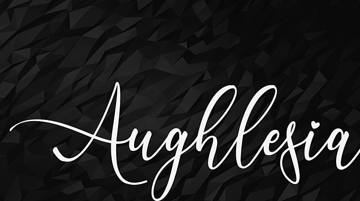 Aughlesia Font Family