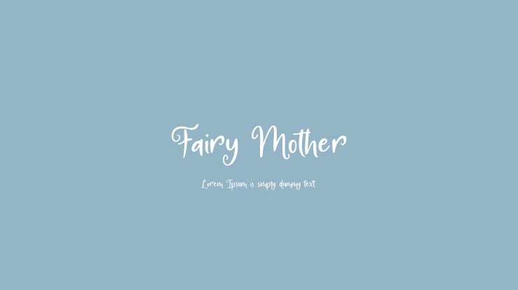 Fairy Mother Font