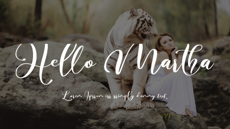 Hello Martha Font