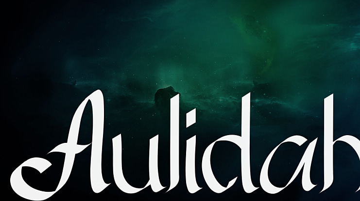 Aulidah Font