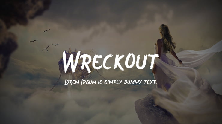 Wreckout Font