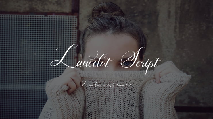 Lancelot Script Font