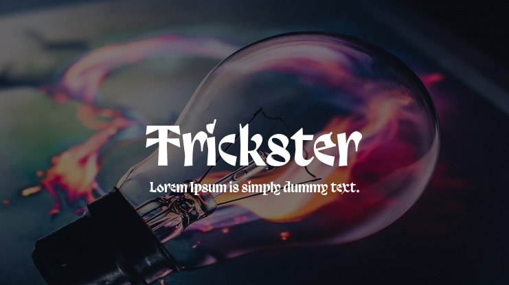 Trickster Font