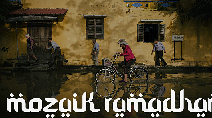 mozaik ramadhan Font